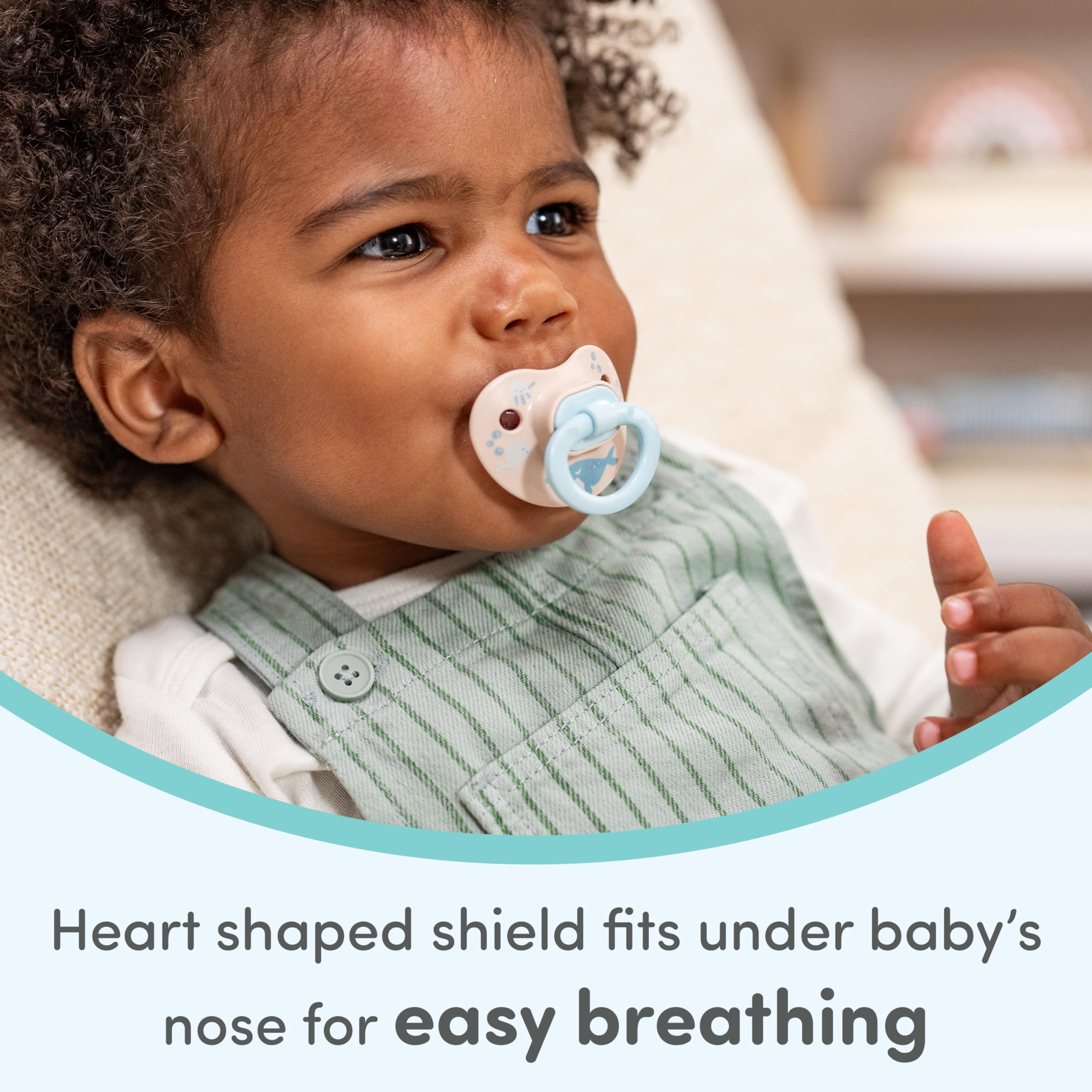 Amazon | NUK First Choice 矯正おしゃぶり 18-36か月 5パック ブルー
